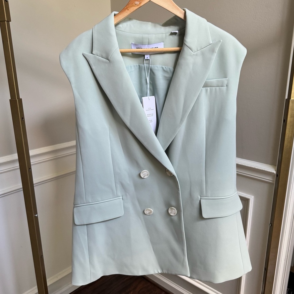 Veronica Beard Becca Longline Vest - Picture 4 of 7